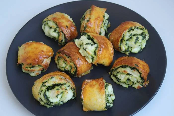 Proteinreiche Bärlauch Schnecken