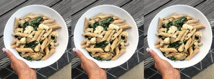 Köstliches Chicken-Alfredo | Gesunde Pasta Rezepte