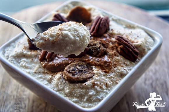 Proteinreiches Eiklar-Porridge | Eiweiss Rezepte