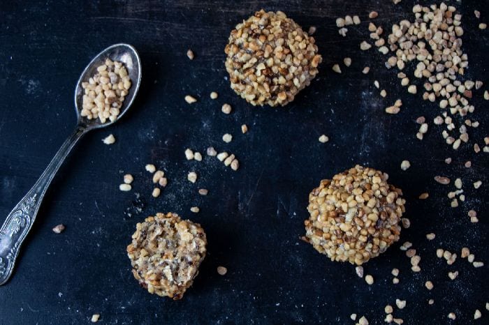 Haselnuss Protein Balls