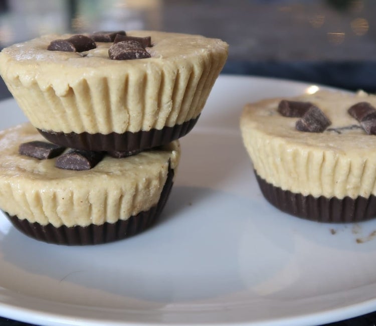 Vegane High-Protein Cookie Dough Cups