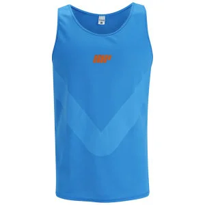 Myprotein Herren Racer Back Laufweste - Blau