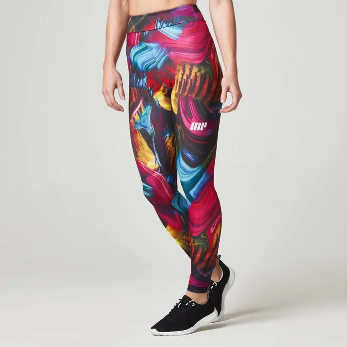 Myprotein Damen Leggings - Psychedelic Swirl