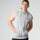 Myprotein Herren ärmelloser Hoodie - Grau