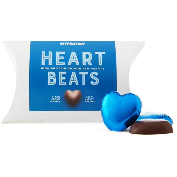 Proteinschokolade  Liebesherzen