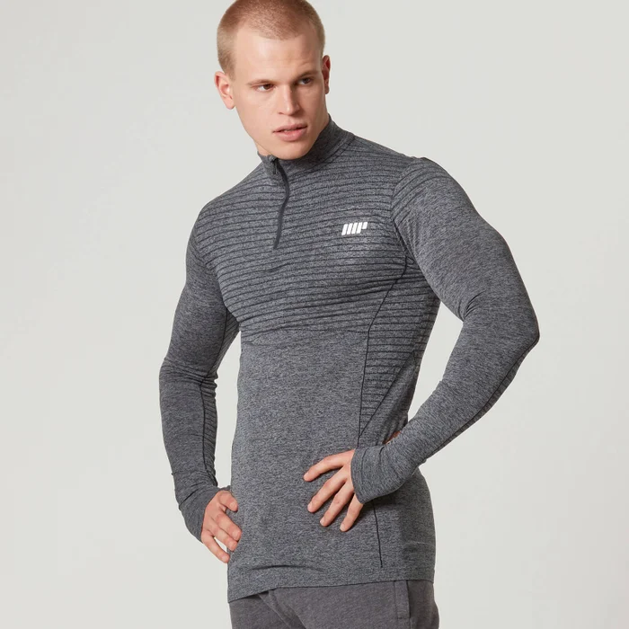 nahtloses 1/4 Zip-Top
