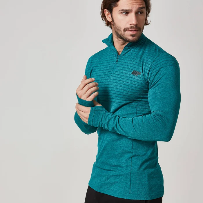 nahtloses 1/4 Zip-Top