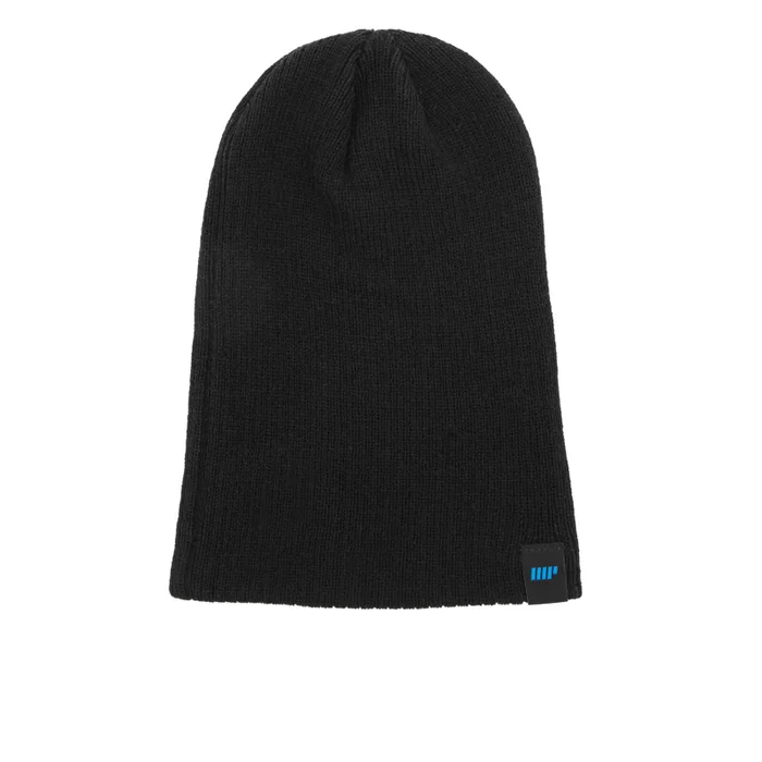 Slouch Beanie – Schwarz