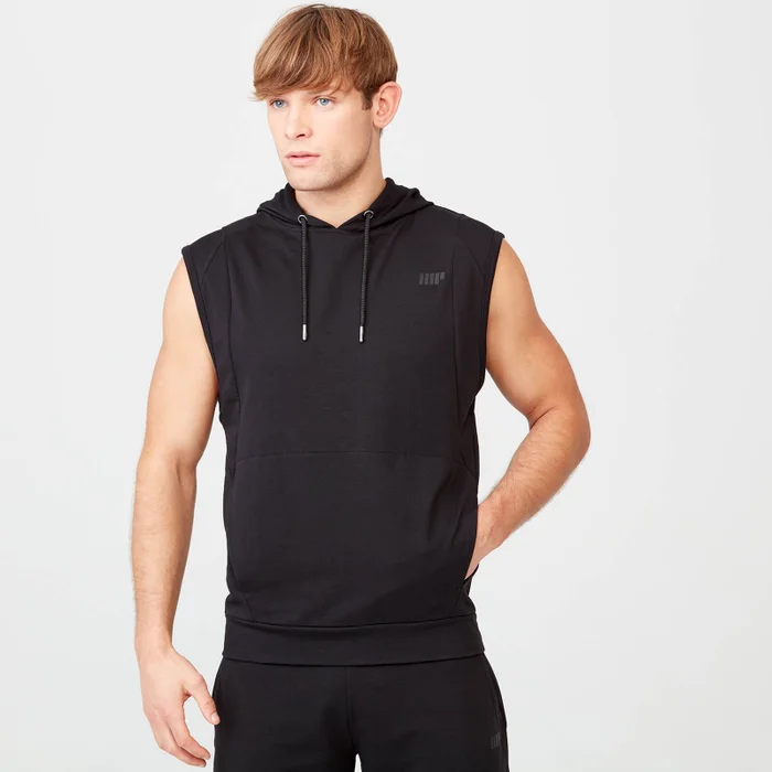 MP Form Sleeveless Hoodie - Black