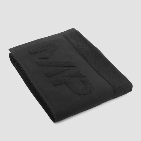 Großes Handtuch (Schwarz)