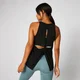 Bliss Burnout Weste - Schwarz