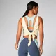 Tie-Up Vest - Zitronengelb