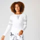 Shape Seamless Loose-Fit Top - Weiß