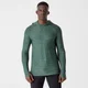 Dry-Tech Infinity Hoodie – Tannengrün