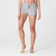 Luxe Lounge Shorts - Grau meliert