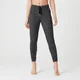 Luxe Lounge Jogger - Schwarz meliert