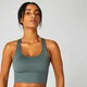 Shape Seamless Cross-Strap Bra — Grau