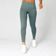Nahtlose und formgebende Leggings - Grau