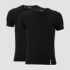 Luxe Classic 2-Pack T-Shirt - Schwarz/Schwarz