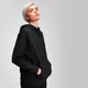 Kapuzenpullover für Ruhetage – Schwarz