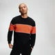 Gestreiftes Sweatshirt für Ruhetage - Schwarz