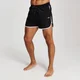 MP Herren Schwimm Shorts mit Kontrastbindung - Schwarz