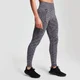 MP Space Dye Seamless Damen Leggings - Schwarz