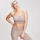 MP Animal Snake nahtloser Damen Sport BH - Desert