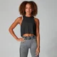 MP Damen Reach Crop Top - Schwarz