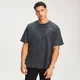 MP Herren Rest Day Staggered Slogan T-Shirt - Schwarz