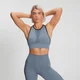 MP Women's Training Geriffelter Nahtloser Sport-BH - Galaxy