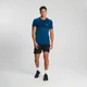 MP Men's Essential Nahtloses Kurzarm T-Shirt - Pilotenblaues Mergel