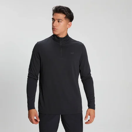 MP Men's Velocity ¼ Zip - Schwarz