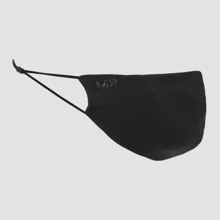 MP Mund-Nasen-Maske mit austauschbarem Filter - Schwarz
