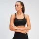 MP Sport-BH mit „Fuel Your Ambition“-Aufdruck – Schwarz