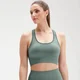 MP Women's Shape Seamless Ultra Cross Strap Sport-BH - Ausgewaschenes Grün