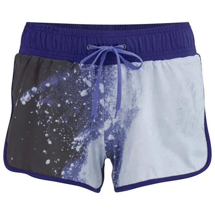 Myprotein Damen Printed Laufshorts mit Innenfutter - Violett