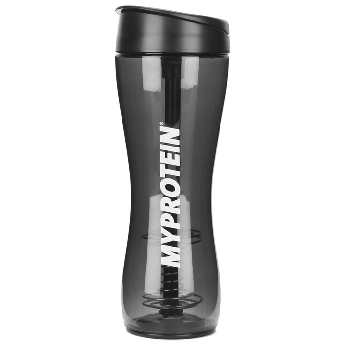 Trimr Wasser & Shaker Flasche - Schwarz