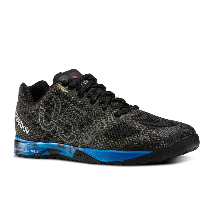 Reebok Herren Crossfit Nano 5.0 Turnschuhe – Schwarz/Blau