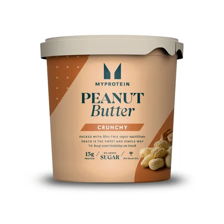 Naturbelassene Erdnussbutter