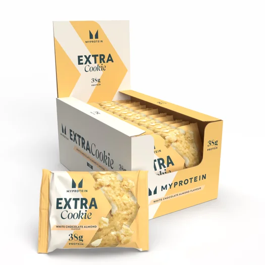 Protein Cookie - 12 x 75g - Weisse Schokolade Mandeln