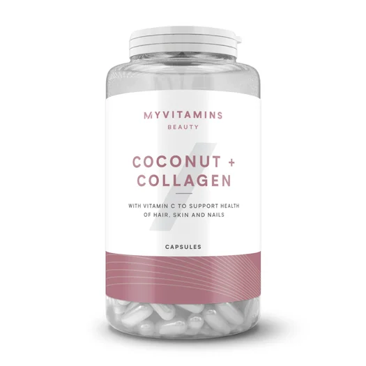 Kokosnuss- & Kollagenkapseln - 60 CAPSULES - 30Portionen
