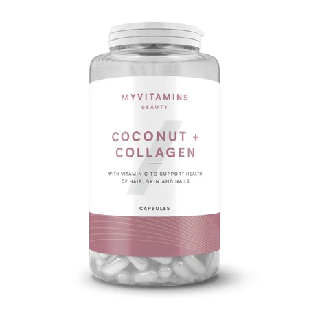 Kokosnuss- & Kollagenkapseln - 60 CAPSULES - 30Portionen
