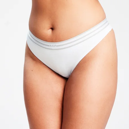MP Damen Nahtloser Tanga - Weiß