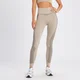 MP Damen Contrast Rib Nahtlose Leggings – Sesame/Schwarz