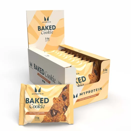 Veganer Protein Cookie - Gesalzenes Karamell