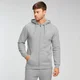 MP Herren Zip Through Hoodie - Grey Marl