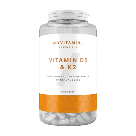 Vitamin-D3- und -K2-Kapseln