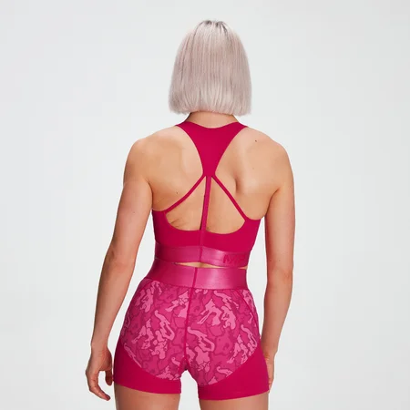 MP Damen Adapt Strukturierter Sport-BH – Virtual Pink