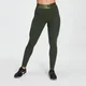 MP Damen Strukturierte Leggings – Dunkelgrün